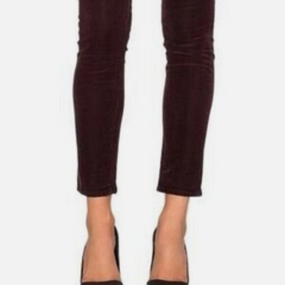 J Brand dark purple skinny corduroy pants sz 27 - Picture 3 of 12